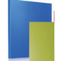 Letter Size 24 Page Presentation Book with Neon Blue Cover